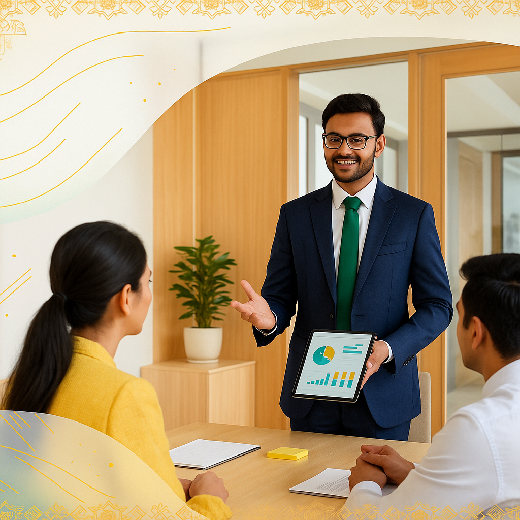 Consulting illustration